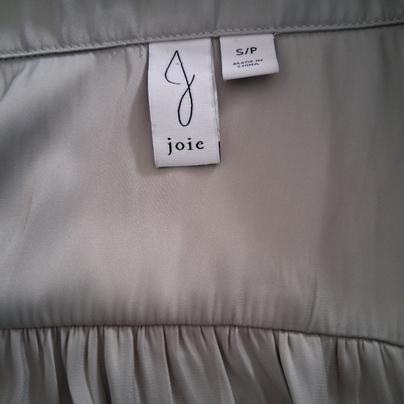 Joie/ Elegant Sage Green Jumpsuit/ Pleated/ Size US S - Picture 12 of 16